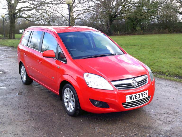 2013 VAUXHALL ZAFIRA DESIGN 1.6,MOT JAN 2027,2 OWNERS,7 SEATER,FSH,83K