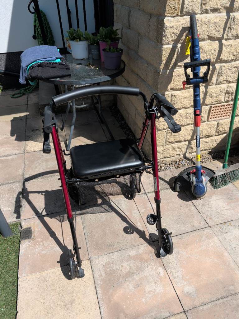 4 wheel walker