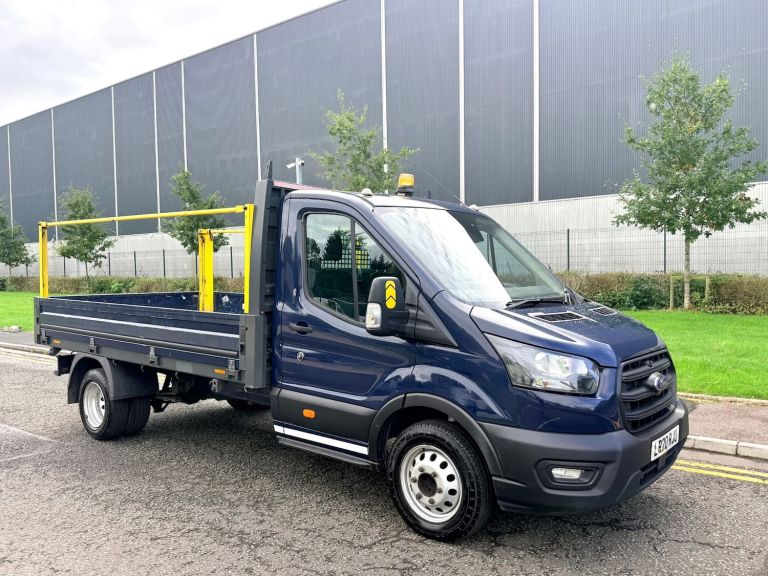2020/20 FORD TRANSIT 350 2.0 TDCI 130 PS DRW-12FT DROPSIDE PICKUP TRUCK-L3 LWB!!