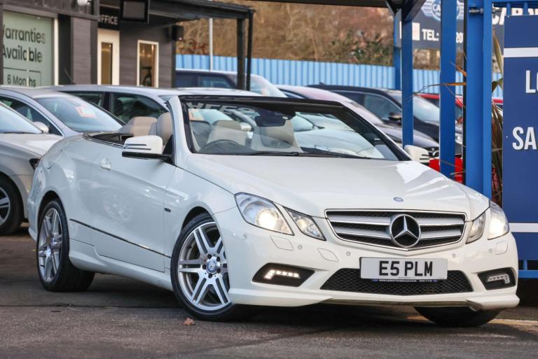2010 Mercedes-Benz E Class 2.1 E250 Sport CDi BlueEfficiency 2dr Convertible Diesel Manual