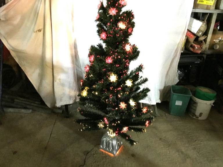 NEW Fibre optic starburst christmas tree 1.5m  59in Tall