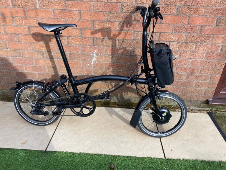 Brompton electric folding bike 