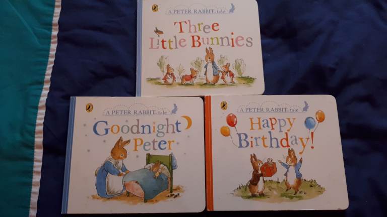 Peter Rabbit Books x 3
