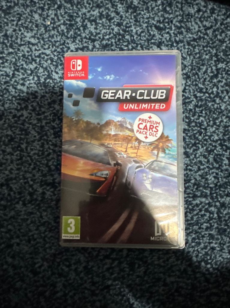 Gear club racing game for nintendo 