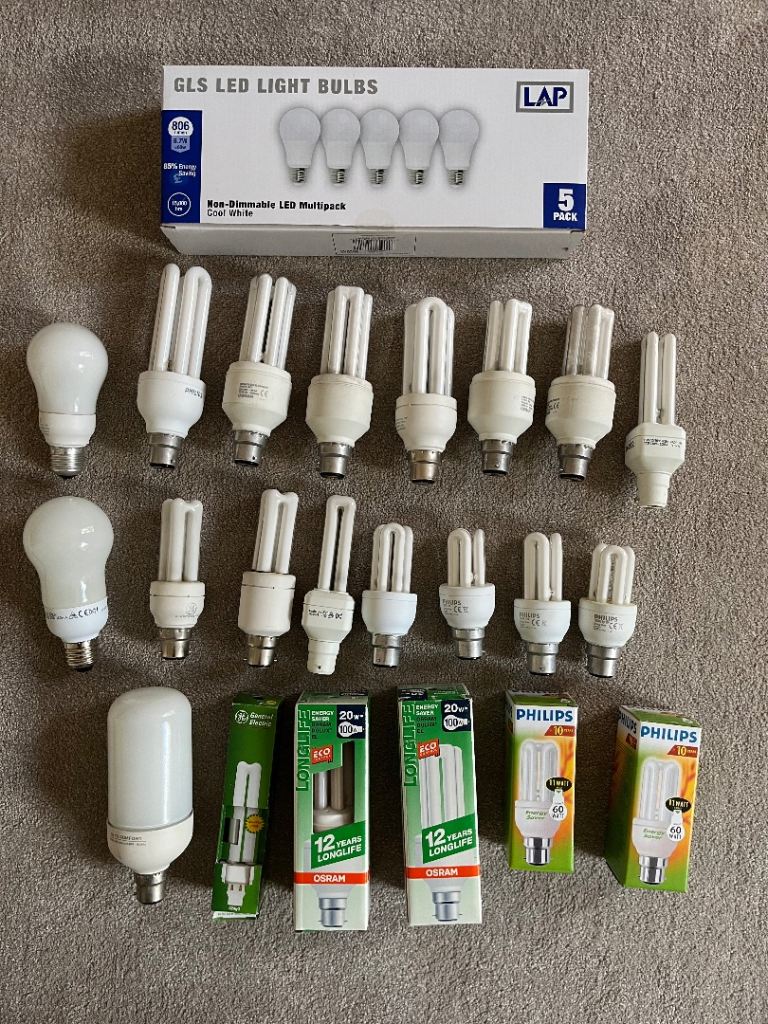 Energy saving light bulbs 