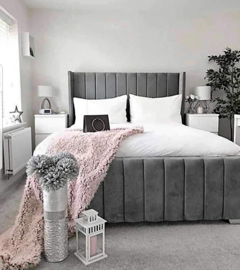 A Selection Of Luxury Double Bed Frames With Memory Mattress Included Available Asap
