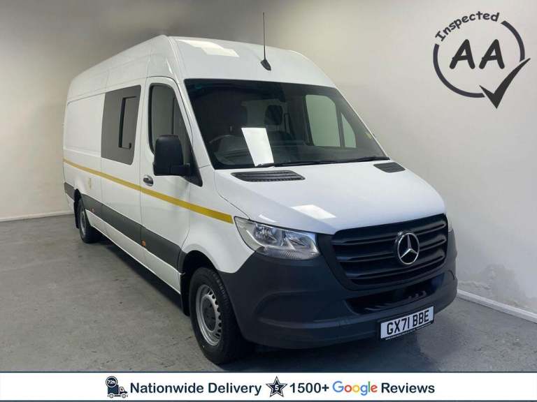 2021 Mercedes-Benz Sprinter 2.0 315 CDI Progressive RWD L3 H2 Euro 6 (s/s) 5dr PANEL VAN Diesel M...