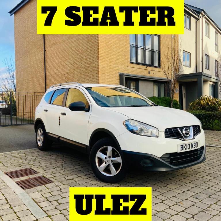 2010 NISSAN QASHQAI +2 PETROL ULEZ 7 seater