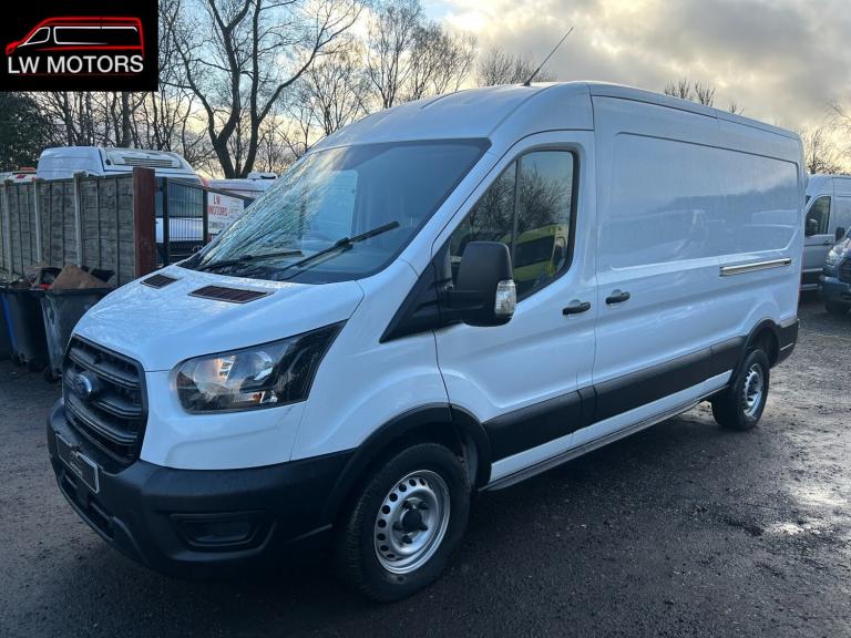 FORD TRANSIT T350 130 BHP L3H2 LWB PANEL VAN 2023 73 REG EURO 6 ULEZ ONLY 21K
