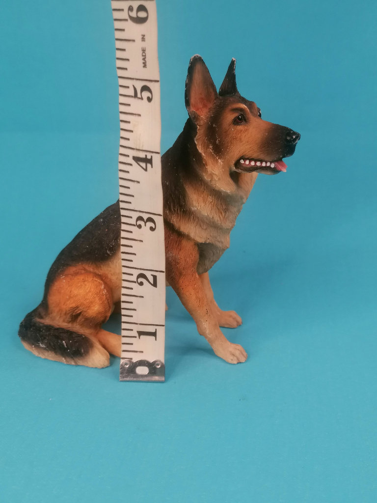 5,3inch Dog German Shepherd Dog Statue By The Leonardo Collection 