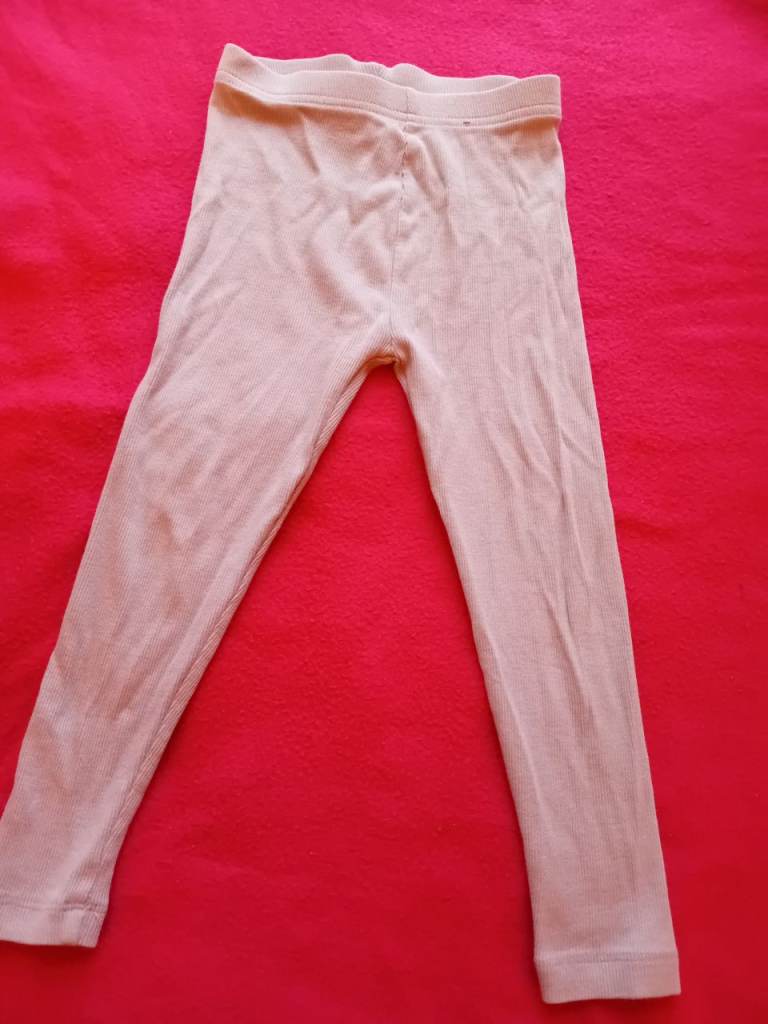 Child's Ribbed Stretchy Trousers Age 3-4