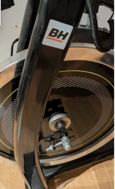 BH fitness indoor spinning exercise bike used twice