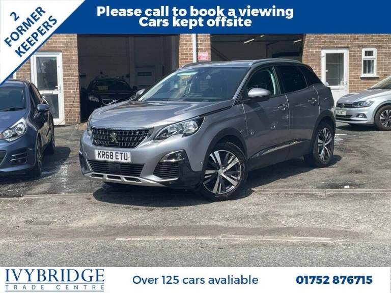 2018 68 PEUGEOT 3008 1.5 BLUEHDI ALLURE SUV 5DR DIESEL MANUAL EURO 6 (S/S) (130