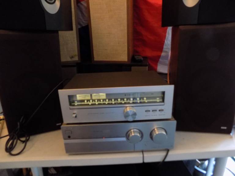 Trio KT-313L AM/FM Stereo Tuner fully tested  g w c & cleaned 
