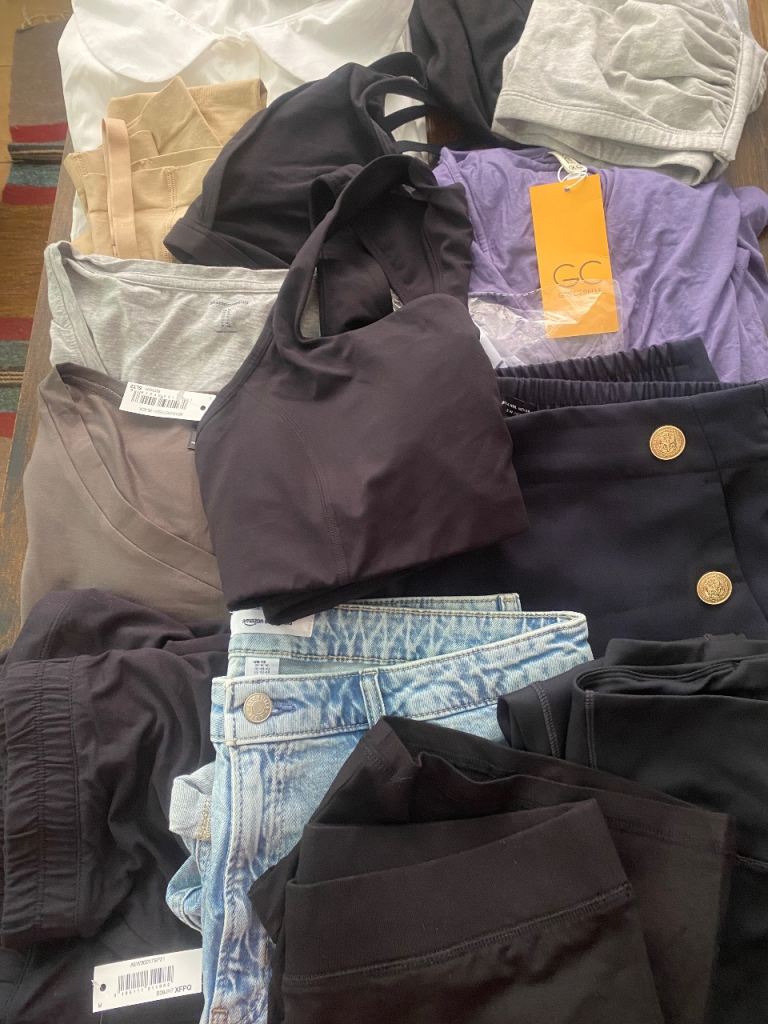 Large Bundle of Women's Clothing – New with Tags, Various Items