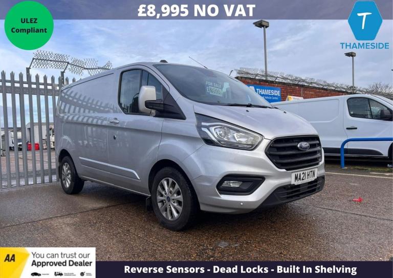 2021 Ford Transit Custom 2.0 300 EcoBlue Limited Panel Van 5dr Diesel Manual L1 H1 Euro 6 (s/s) (...