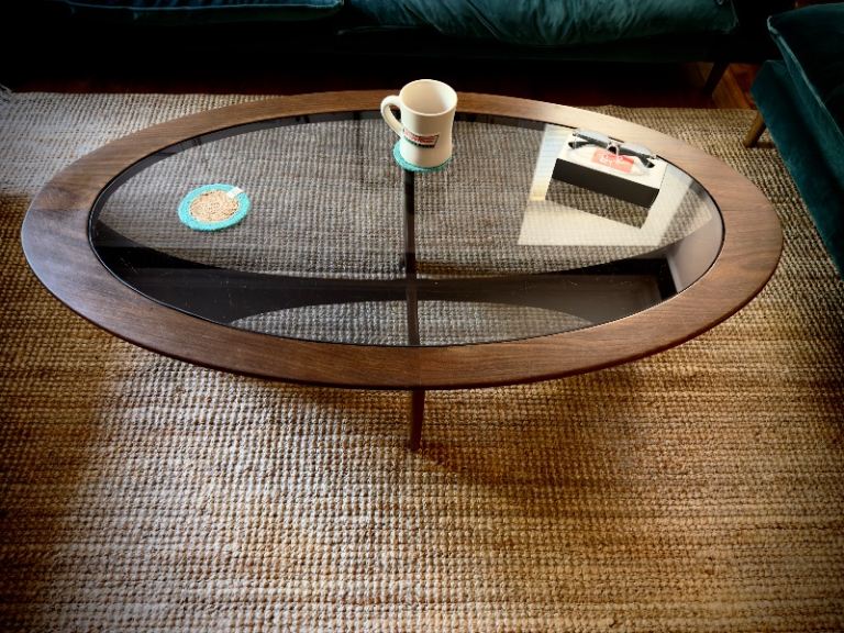 Vintage G Plan Oval Astro Coffee Table – Mid Century Modern – Victor Wilkins