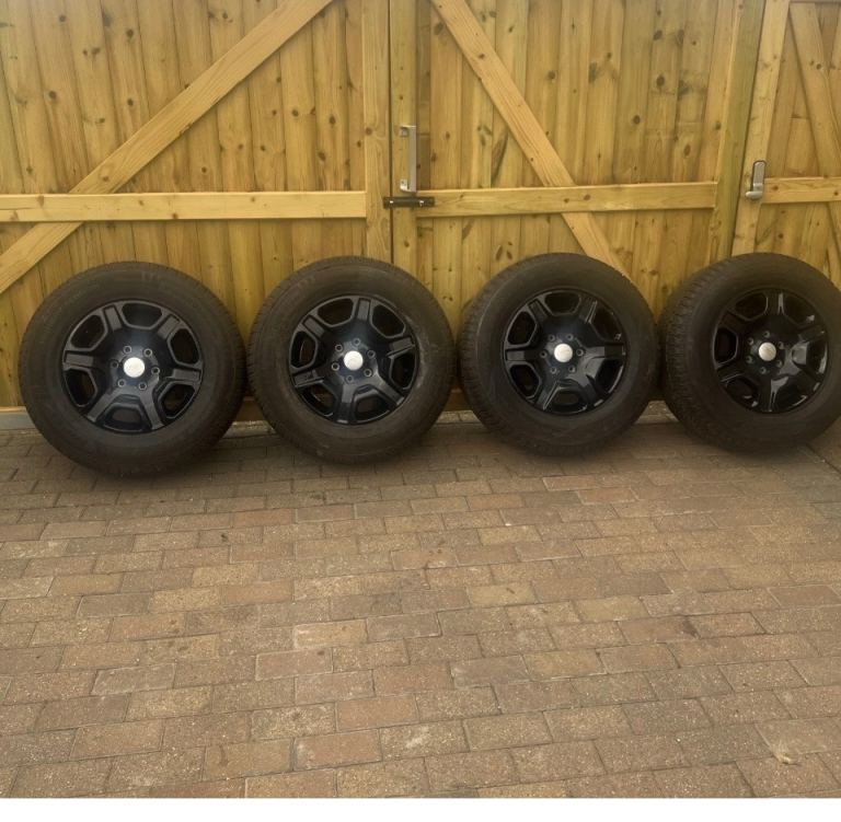Ford ranger 17” wheels and tyres