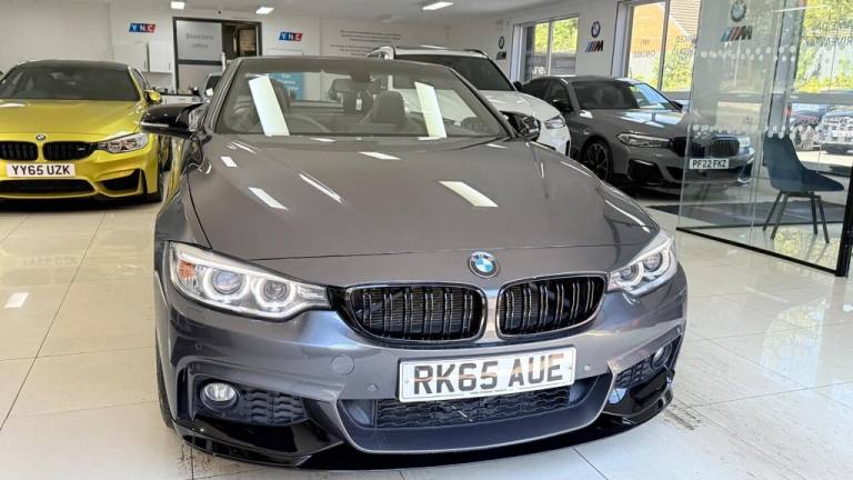 2015 BMW 4 Series 2.0 420d M Sport Auto Euro 6 (s/s) 2dr Convertible Diesel Automatic