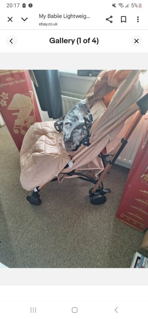 My babiie pushchair 