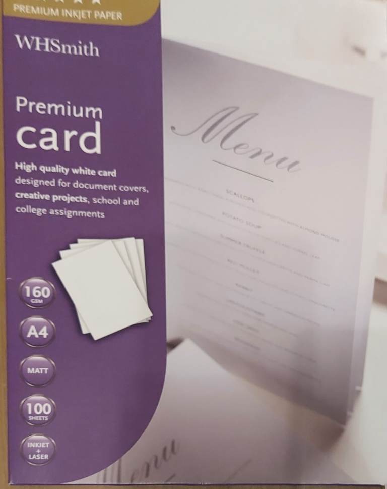 WHSmith premium Inkjet paper approx 100 sheets