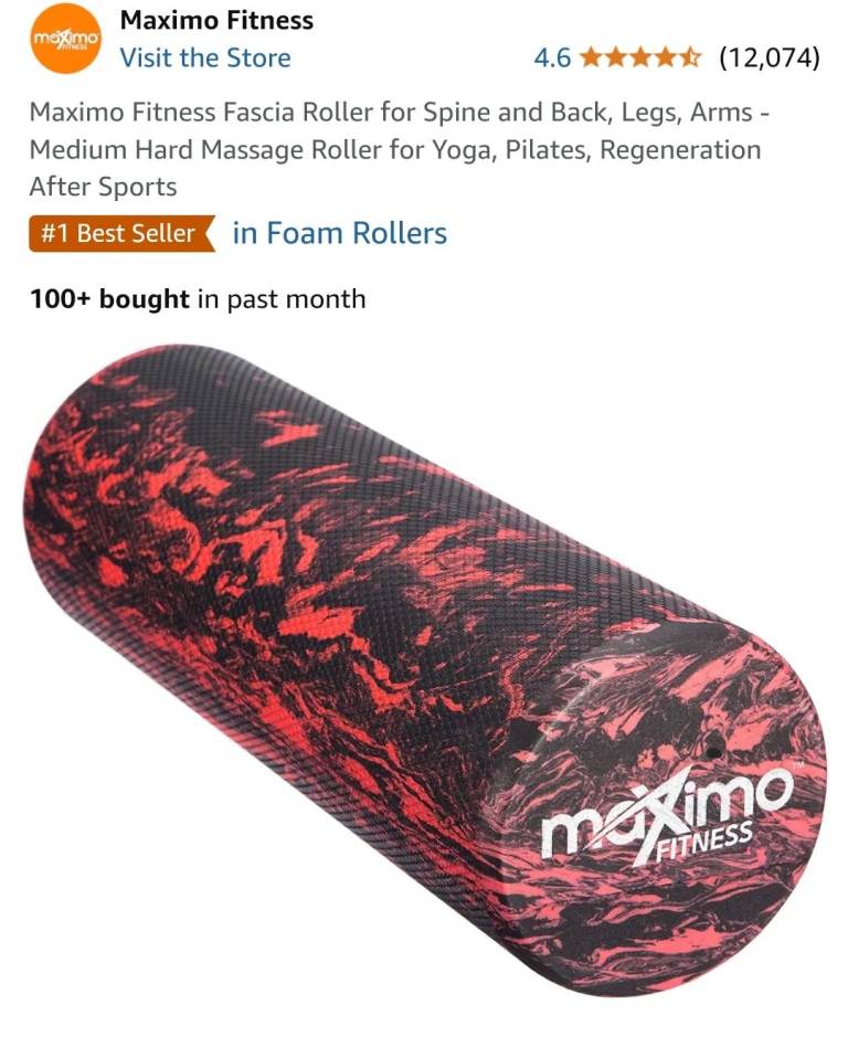 New sealed in packaging yoga foam roller fitness exercise workout gym relief 