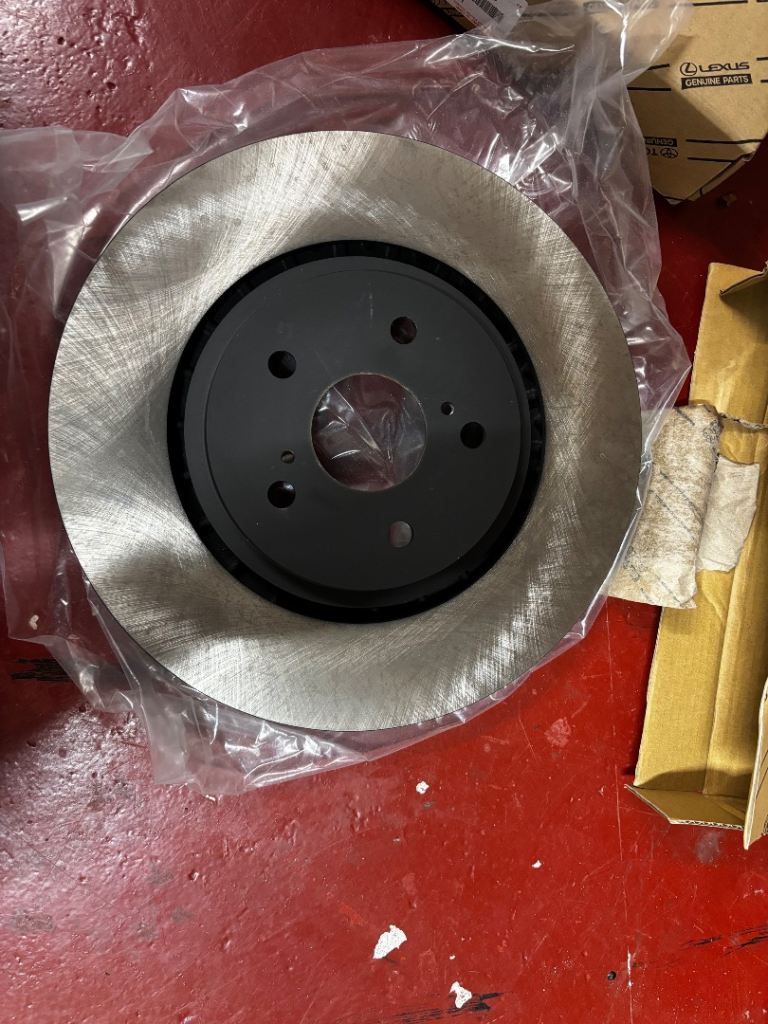 Toyota rav4 brake discs and pads 