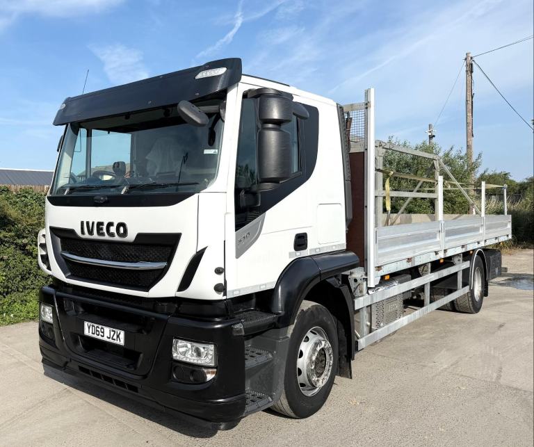 2019 IVECO STRALIS 310 ALLOY TRIPLE DROPSIDE SCAFFOLD AIR-CON 18 TON EURO 6