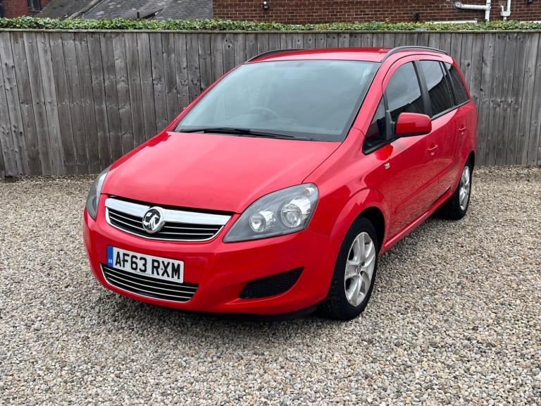 2013 Vauxhall Zafira 1.6i [115] 7 Seats **LOW MILES** MPV Petrol Manual