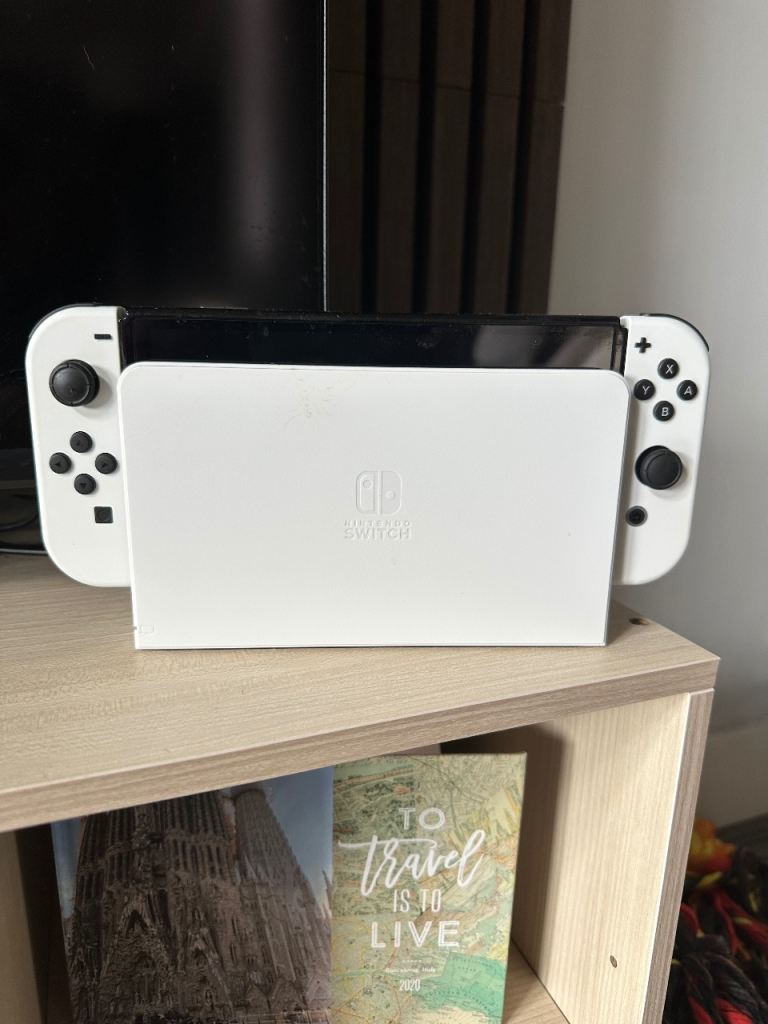 Nintendo Switch OLED Model - White Console