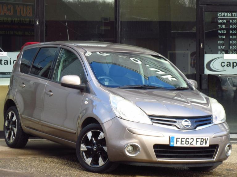 2012 Nissan Note 1.6 N-Tec+ 5dr Auto MPV PETROL Automatic