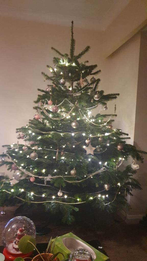 6 FT  QUALITY CHRISTMAS TREE with Carry Bag Sturdy Tree Easy to Build