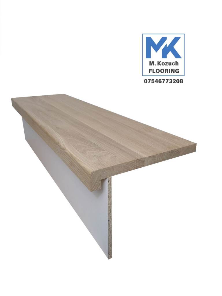 Solid Oak stairs cladding kit systems