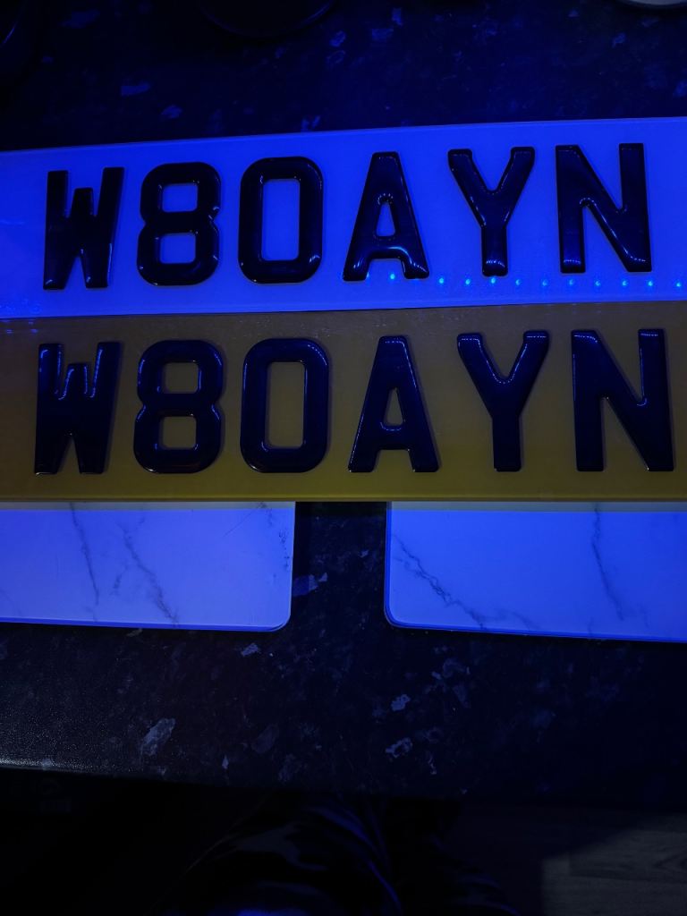 Private plate 