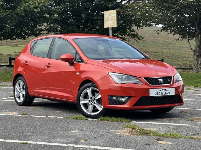 2016 SEAT Ibiza 1.0 EcoTSI 110 FR Technology 5dr Auto, orange, petrol + Â£20 road tax Hatchback P...