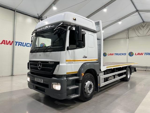 Mercedes Axor 1824 Sleeper Cab Flatbed Manual