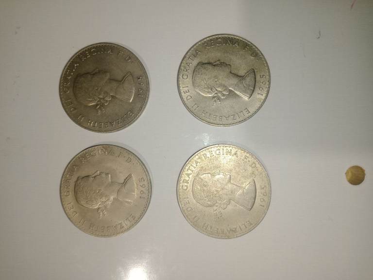 Extremely Rare Churchill 1965 Queen Elizabeth II