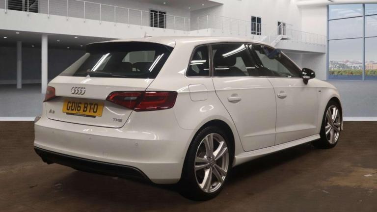 2016 Audi A3 1.4 TFSI 125 S Line 5dr S Tronic [Nav] HATCHBACK PETROL Automatic