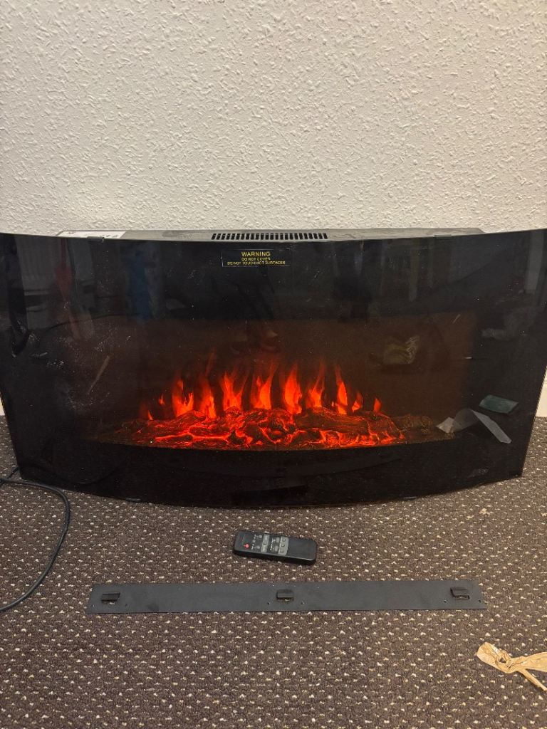 Electric wall fire 