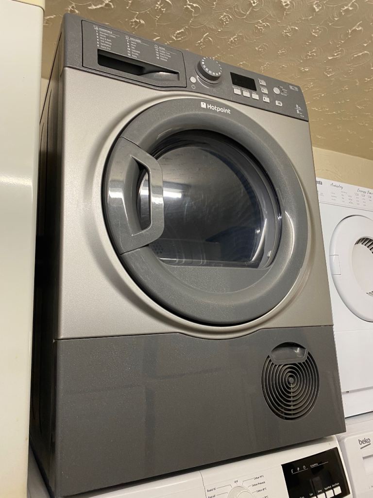 🚚✅GREY HOTPOINT 8KG CONDENSER TUMBLE DRYER WE CAN DELIVER