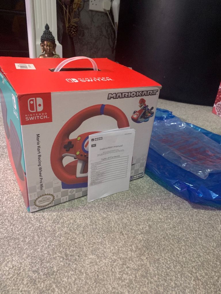 HORI Mario Kart Racing Wheel Pro Mini for Nintendo Switch