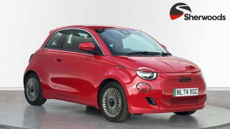 2024 Fiat 500e 42kWh RED Hatchback 3dr Electric Auto (118 ps) Automatic Hatchback Electric Automatic