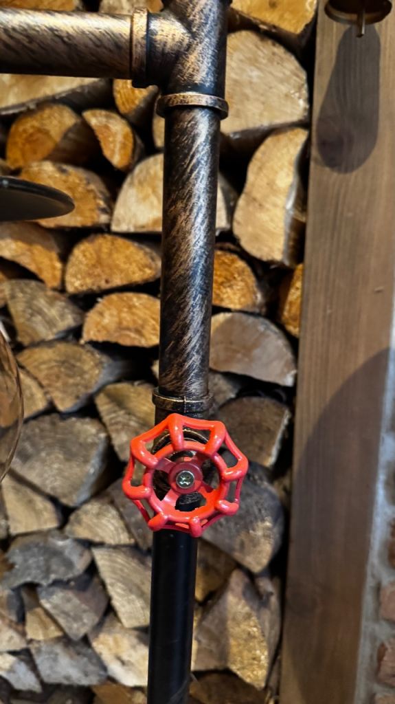 Industrial style floor lamp 