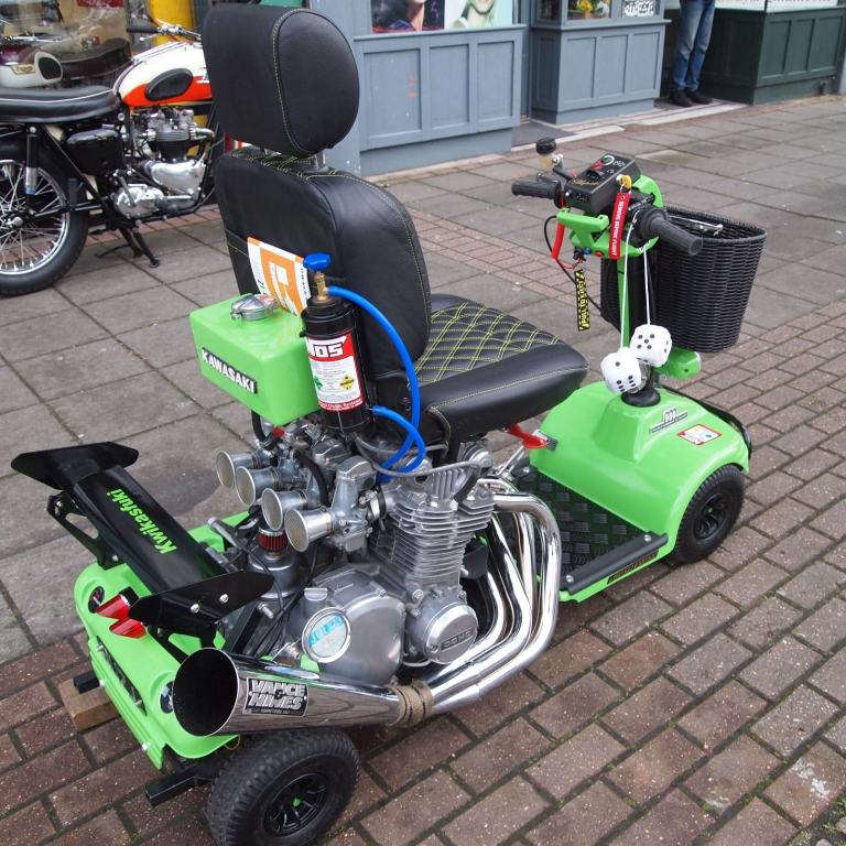 Kit Cars / Kawasaki Z1 Wheelchair Mobility Vehicle Scooter, Engineer Built. SOLD