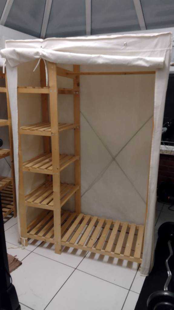Double wardrobes x 2