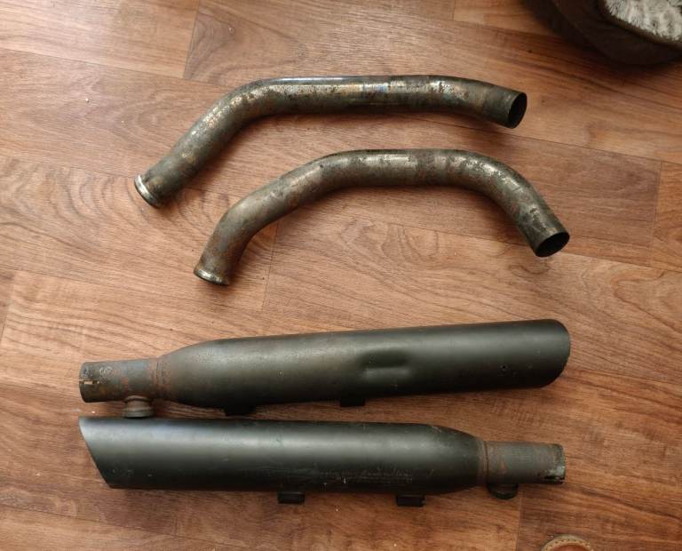Screamin Eagle Exhaust from 2005 Sportster 1200
