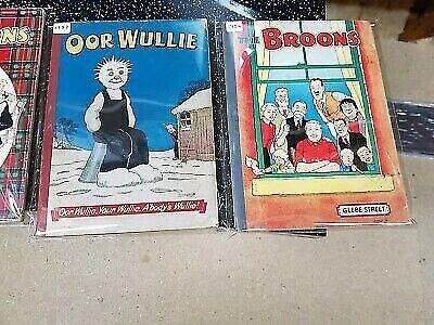 Full set of Oor Wullie & The Broons Annuals Including the Combined Annuals.