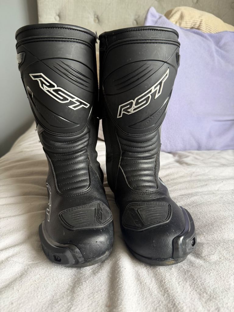 Ladies RST S1 Motorcycle Boot Black