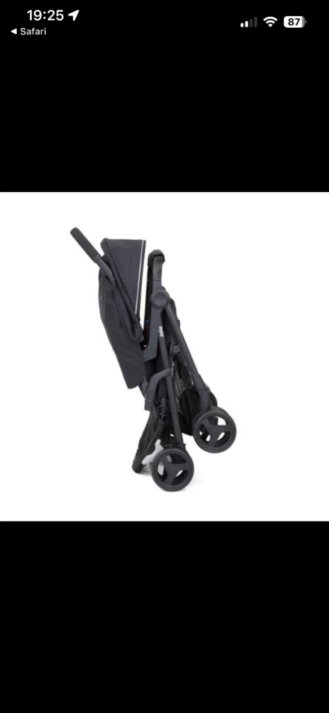 Joie Aire Twin Pushchair Double Seat Stroller Inc  Raincover 