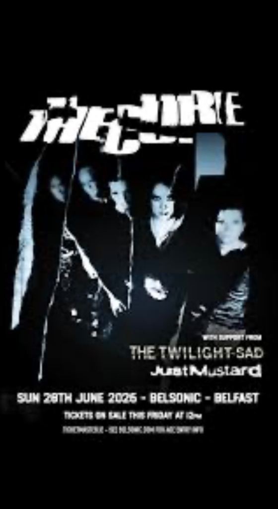 One Ticket The Cure Belsonic